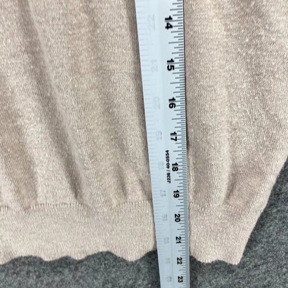 Joseph A. Sweater Pullover Women S Small Beige Turtleneck Knit Rayon Long Sleeve - Picture 5 of 7